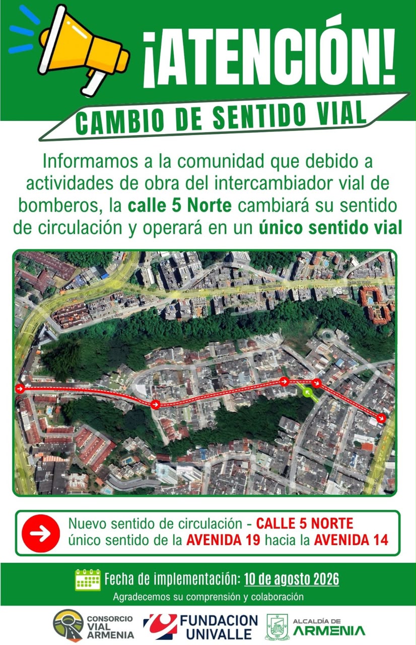 Fase 4 del Plan de Manejo de Tránsito (PMT) en el Ordenador Vial de Bomberos entra en operación el 10 de agosto